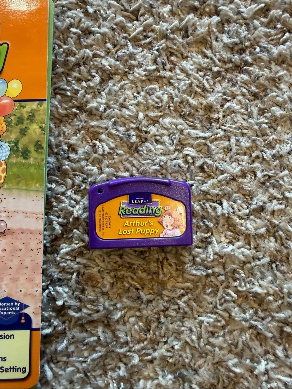 LeapFrog Leap-1 Reading Arthur’s Lost Puppy Book & Cartridge
